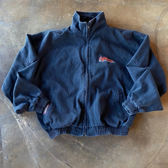 VTG Gabby’s Country Cabaret Bar Nightclub Oversized Canvas Cotton Jacket - Picture 1 of 14